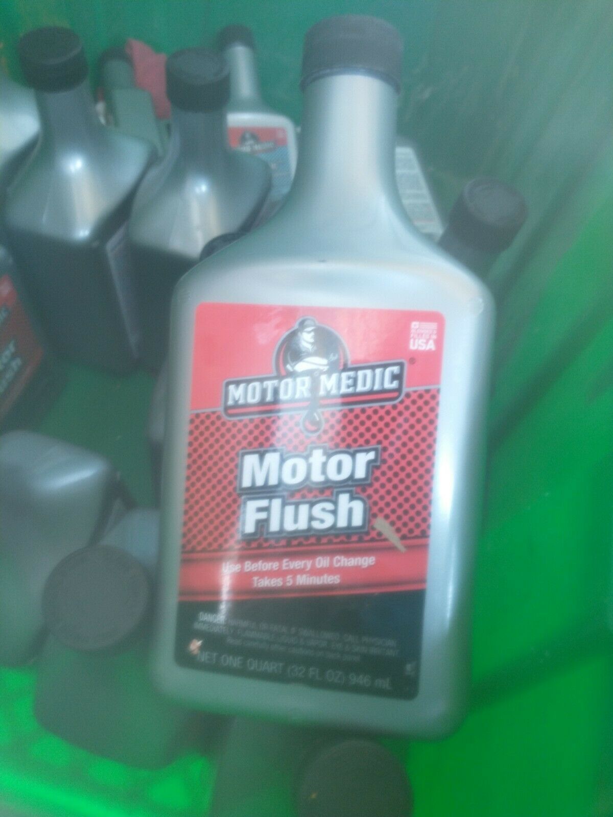 Motor Medic MF3 High Mileage 32oz Motor Flush For Sticky Valves Varnishes Everything Else