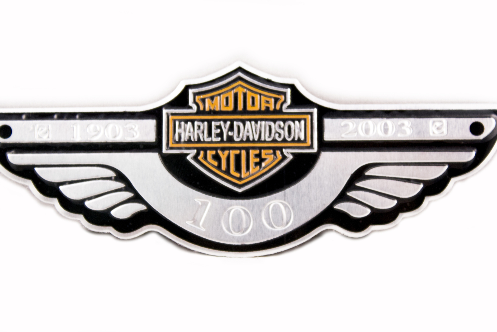 Harley Davidson 100th Anniversary Fuel Tank Emblem Mounting Adhesive