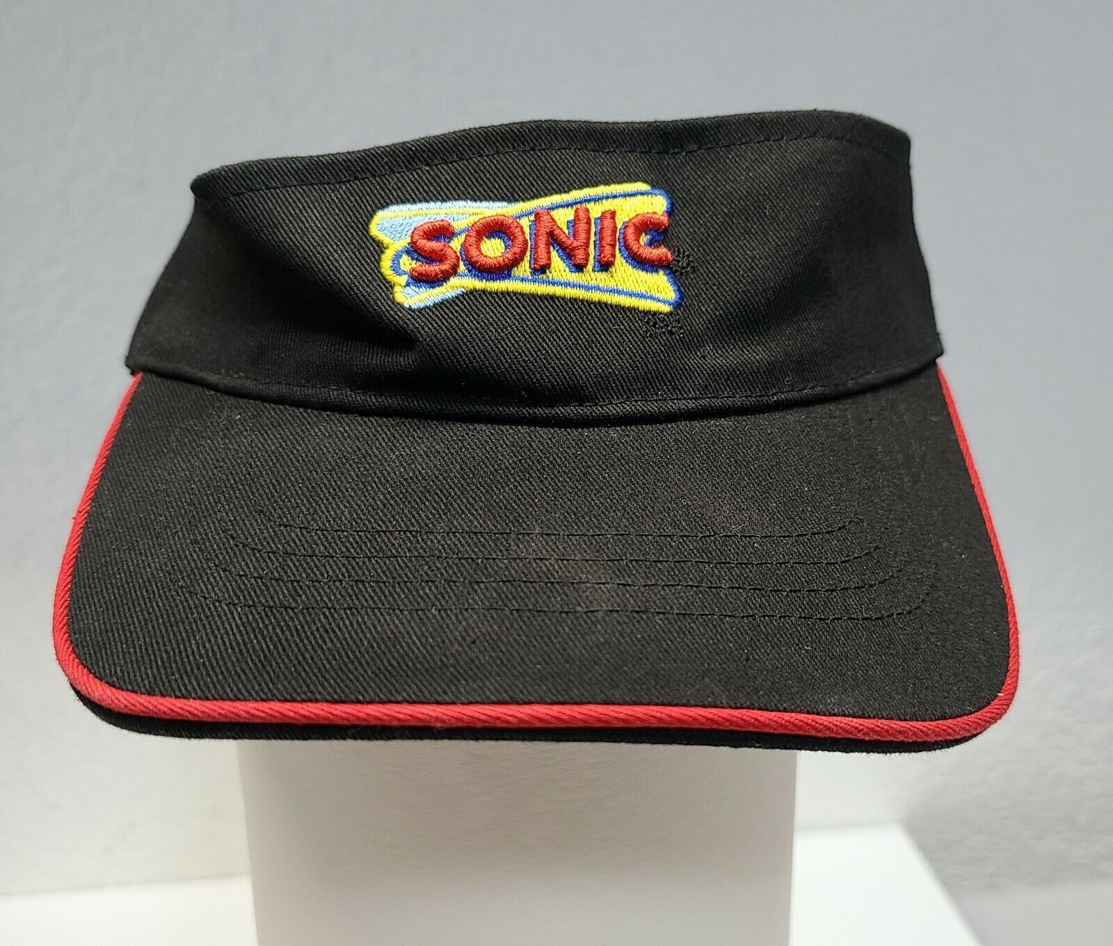 Sonic Visor Sonic Brand Apparel Est 1953 Restaurant Employee Crew Fast