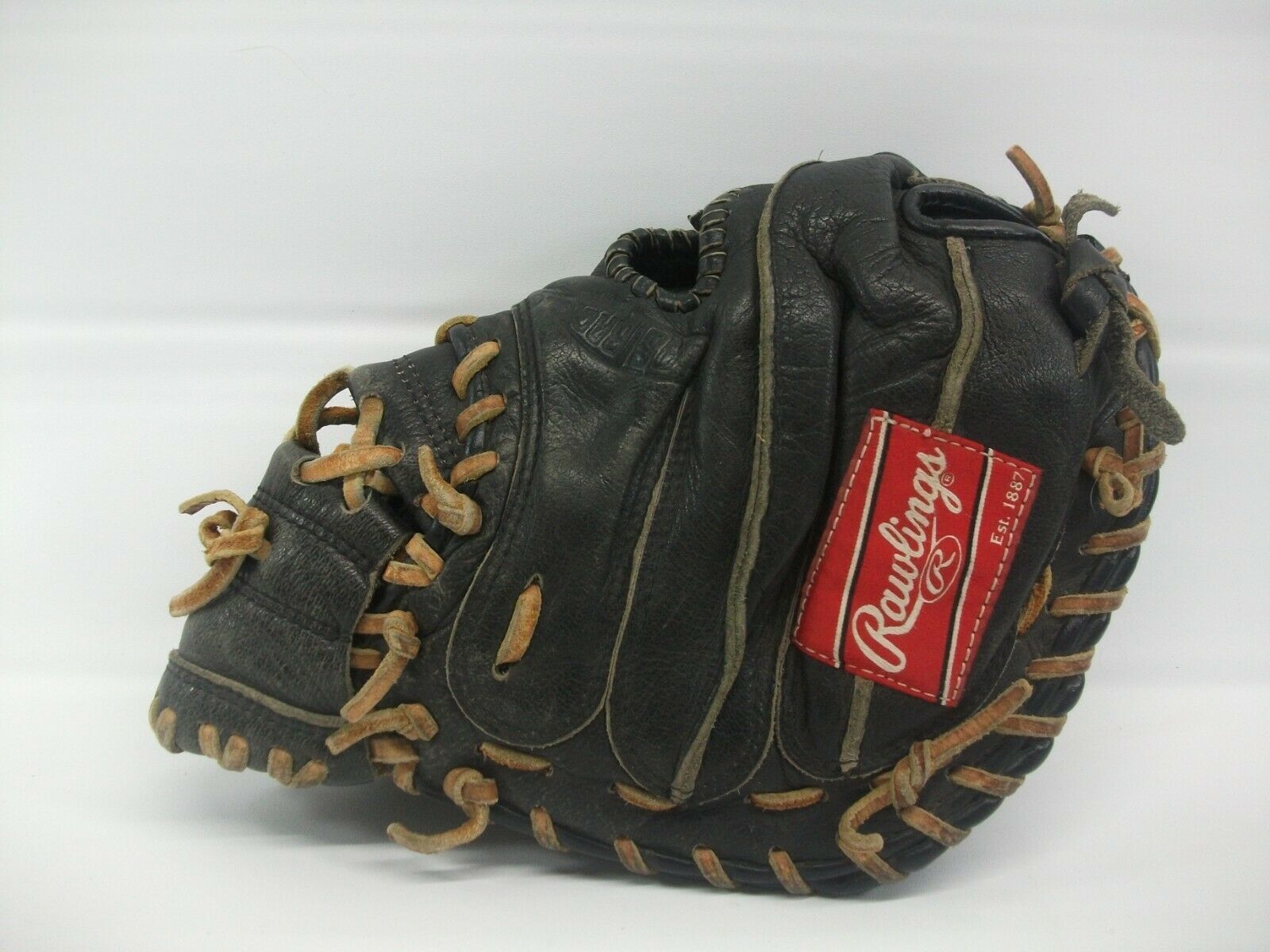 rawlings catchers mitt black