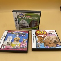 Nintendo DS GAME LOT - kids games - petz animals pony paradise - $9.85