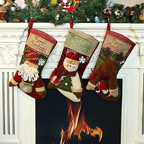 Happon for Kids, Classic Christmas Stockings 17