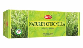 Hem Incense Stick Fragrance Masala Sticks 120 Sticks Nature's Citronella  - $15.45