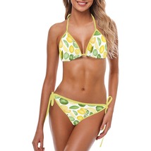 Women&#39;s Lemon Lime Sexy Bikini Swimsuit Swimwear - $25.00