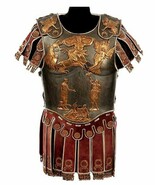Medieval Roman Muscle Cuirass Armor Knight Breastplate with Skirt &amp; Shou... - $334.20