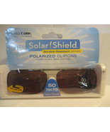 Solar Shield Clip on Sunglasses Lenses Polarized 100% UVA/UVB Protection - $5.95