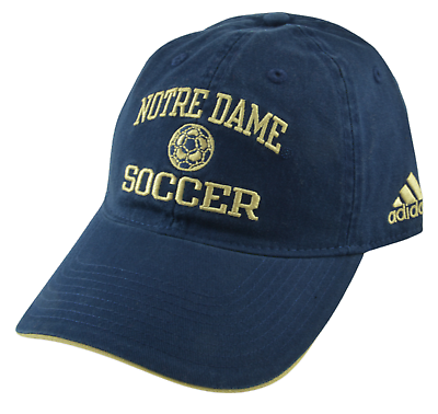 Notre Dame Fighting Irish Soccer Blue Relaxed Fit Adjustable Cap Dad Hat
