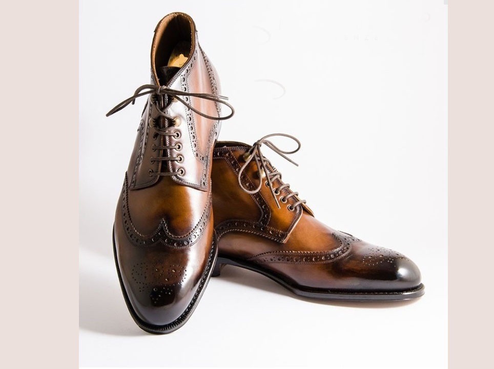 shoes cognac color