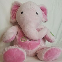 Pink Elephant Plush Sings ABCs By Child Of Mine 9 Inch - $12.28
