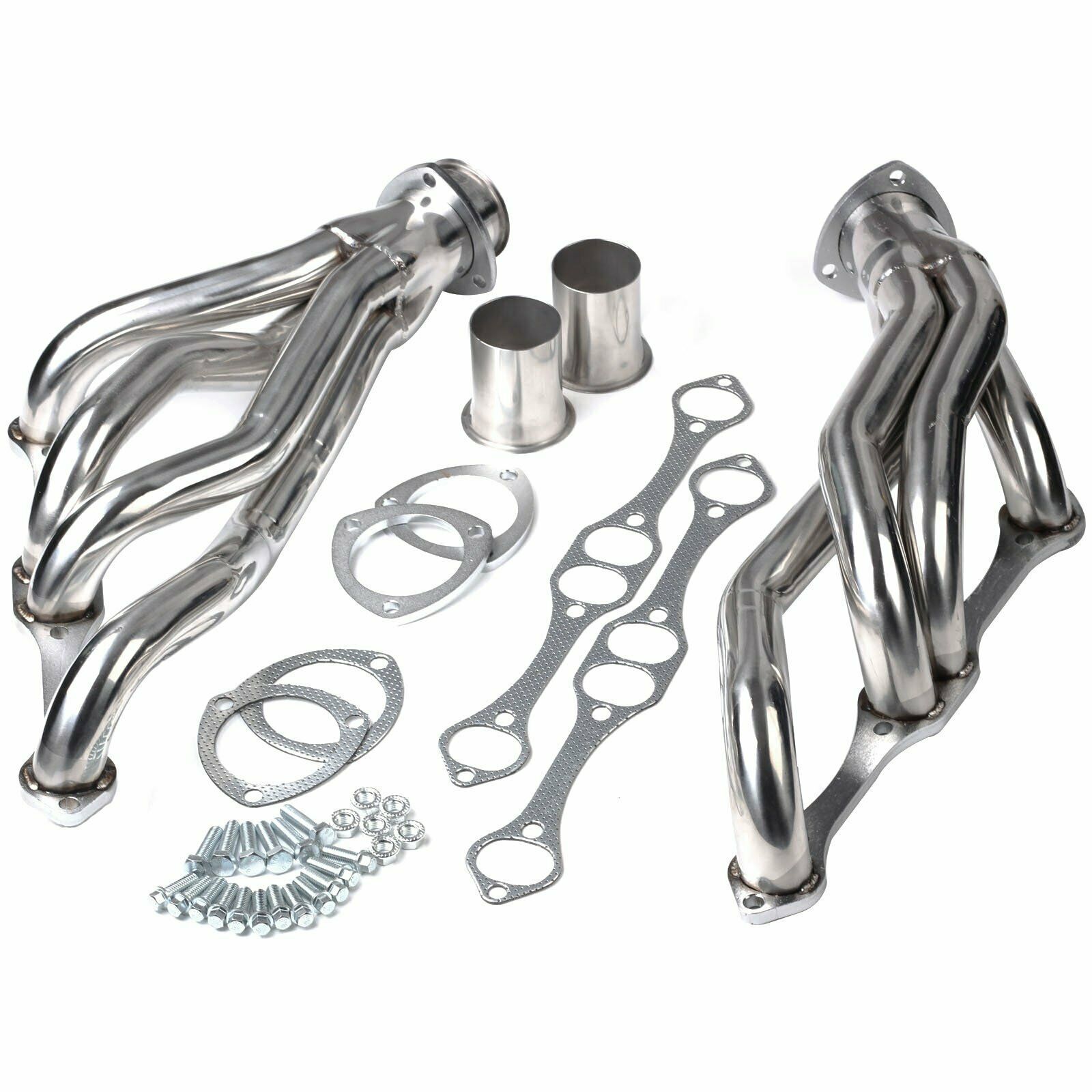 Stainless Steel Headers Fits Chevy Small Block SB V8 262 265 283 305 ...