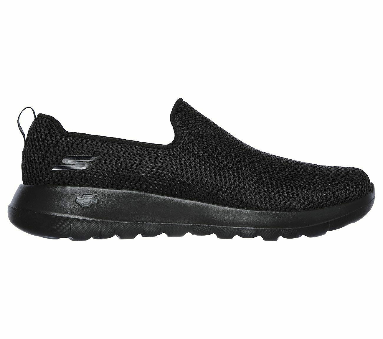 Skechers Shoe Men Black Extra Wide Fit Comfort Casual Slipon Go Walk ...