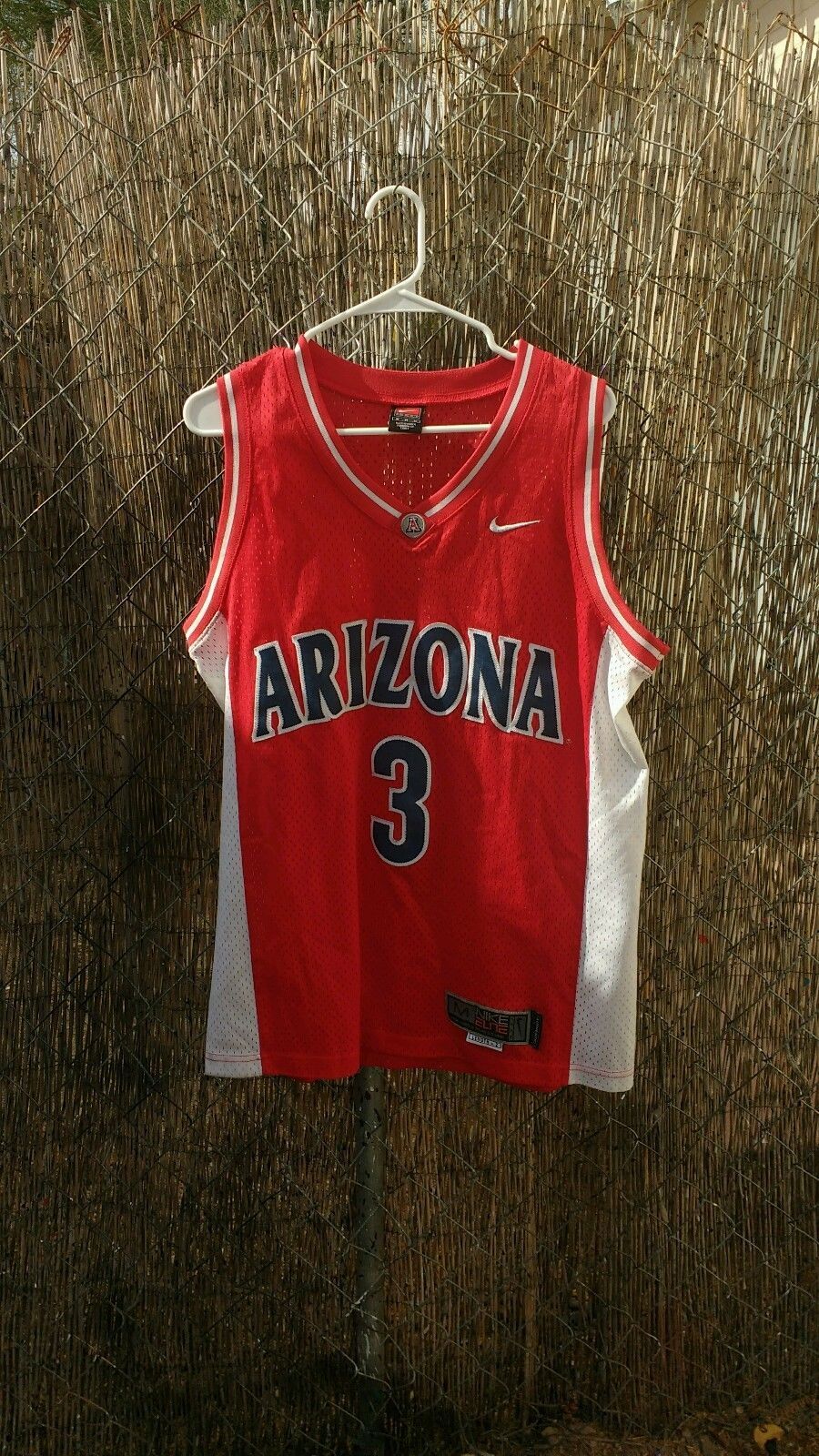 Vintage Arizona Wildcats Basketball jersey Nike Authentic Medium +2