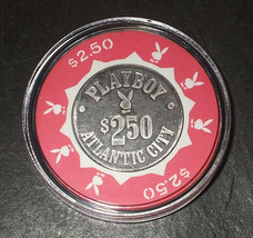 Bud Jones Mold ATLANTIC CITY $2.50 PLAYBOY CASINO CHIP- 1981 1 