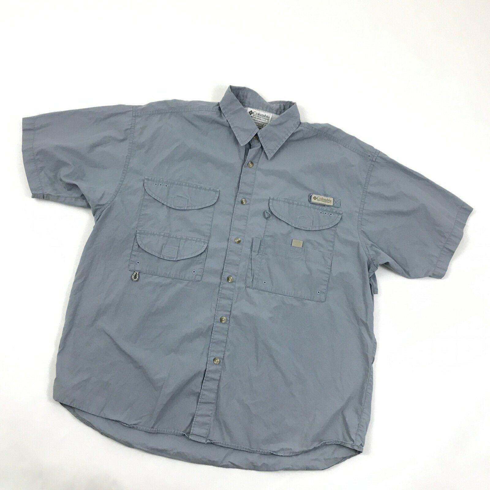 columbia pfg button down