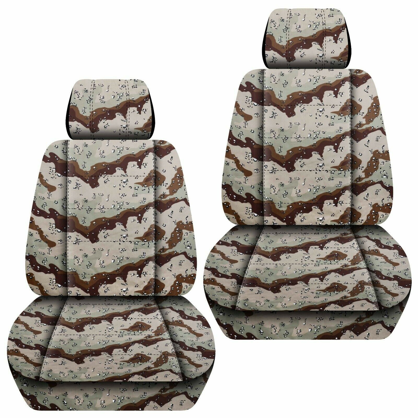 Front set car seat covers fits Chevy Equinox 2005-2020 camo desert storm - Seat Covers Car Seat Covers For 2005 Chevy Equinox