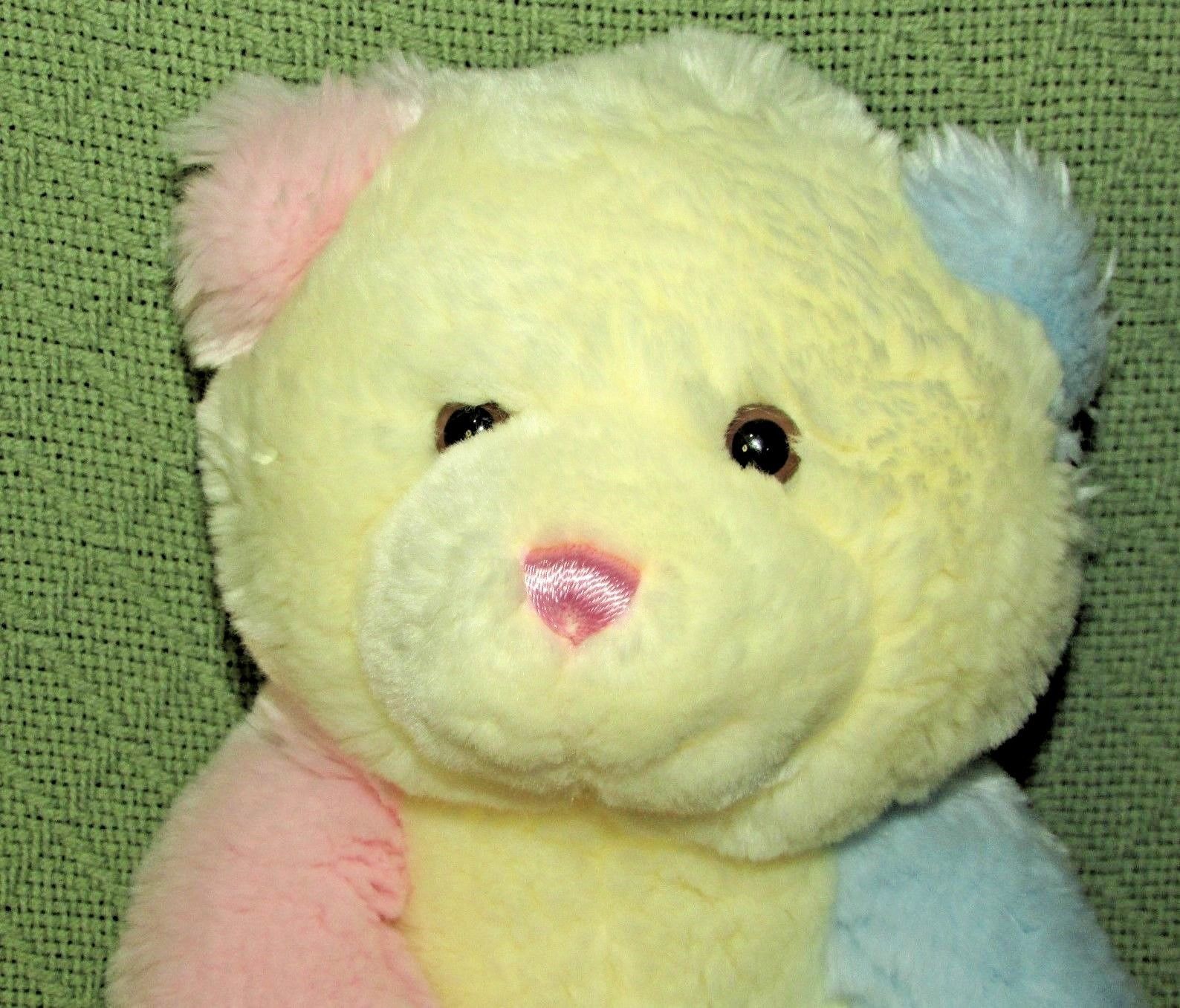 pastel teddy bear