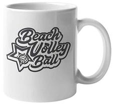 Beach Volley Ball. Volleyball Sports Coffee &amp; Tea Mug For Athlete, Train... - $19.59