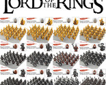 LOTR Gondor Noldor Elf Guard Uruk-hai Army Set 21 Minifigures Lot for Collectors - $24.14
