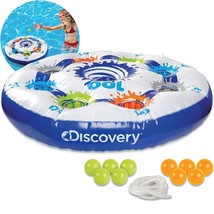 Y Kids Inflatable Target Toss Floating Pool Game With 10 Balls And Tet - $45.99