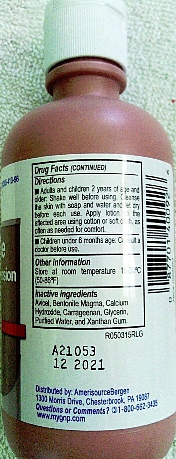 LOT OF 3 Calamine Lotions Topical Skin Protect Dry Poison Ivy Oak Sumac