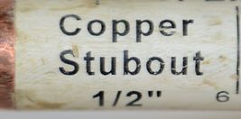 Apollo APXSTUB8 Copper Stubout For PEX Tubing Half by Eight Inch image 6