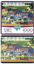 Buffalo Games Charles Wysocki Prairie Wind Flowers 1000 Piece Jigsaw Puz... - $13.81