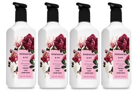 Bath & Body Works Rosewater & Ivy Creamy Luxe Hand Soap - Lot of 4 - $31.50