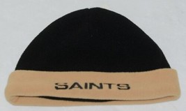 Reebok NFL Licensed New Orleans Saints Fleece Cuffed Winter Cap image 1