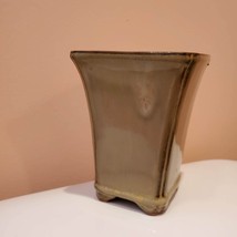 Art Pottery Planter, Studio Pottery, Ceramic Vase, Redware Pottery, Plant Pot image 3