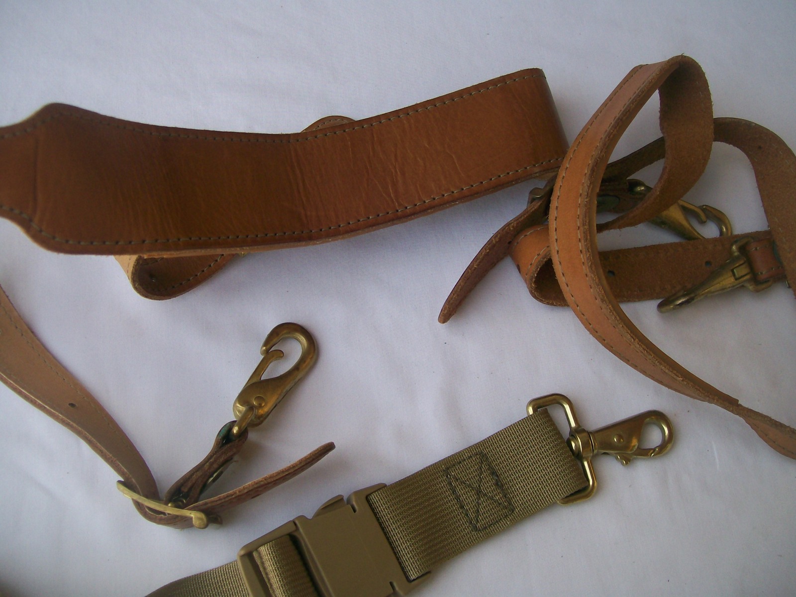 2 Hartmann Leather Shoulder Strap Replacement Add A Bag Luggage