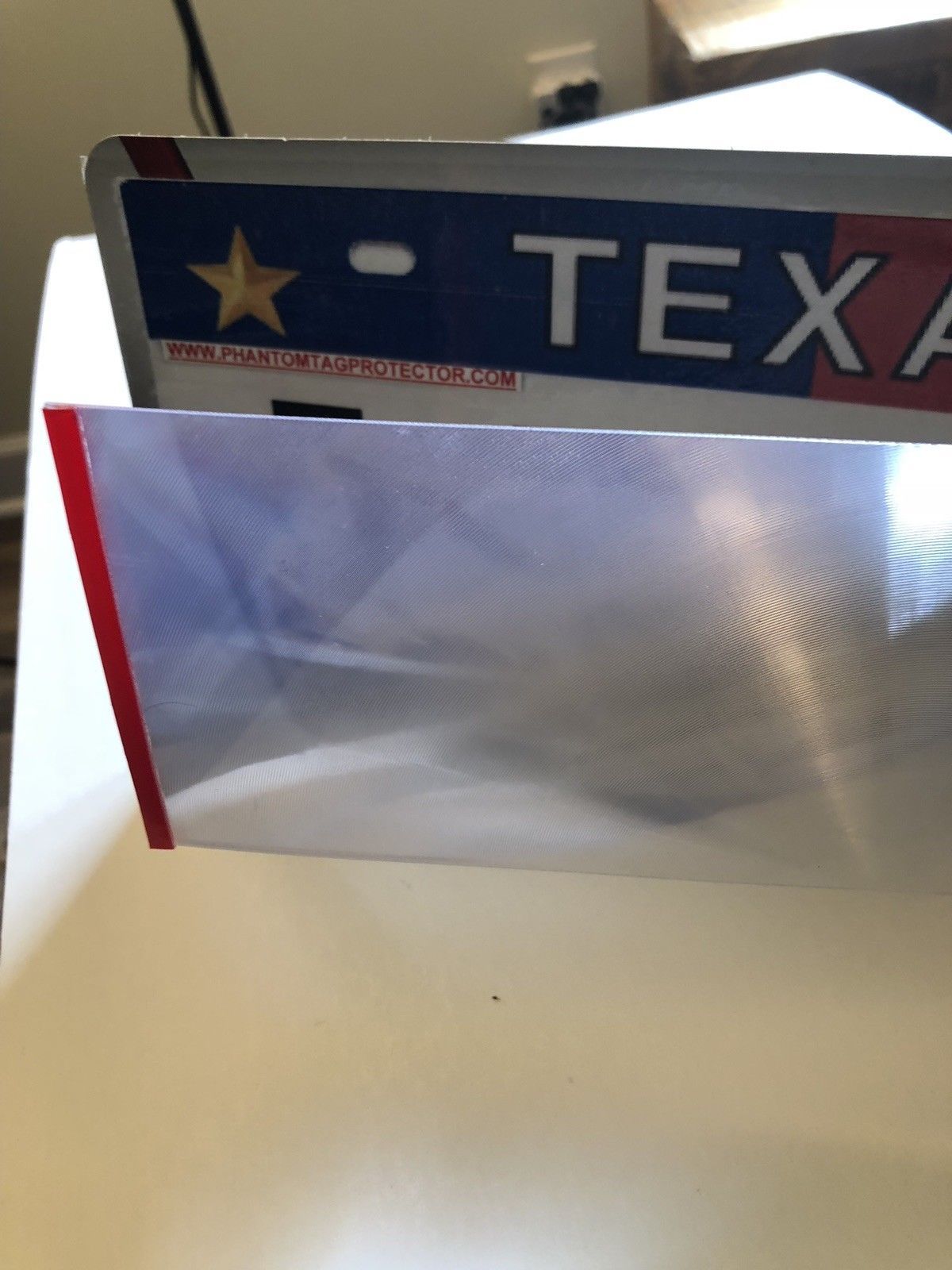 2 x Anti Photo Red Light Camera blocker Lic Plate Lens To Use w/Your