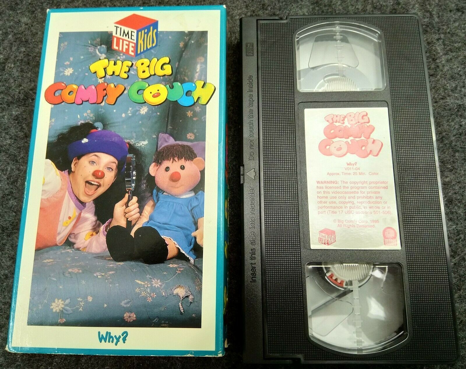 VHS The Big Comfy Couch and Molly Why (VHS, 1996) VHS Tapes