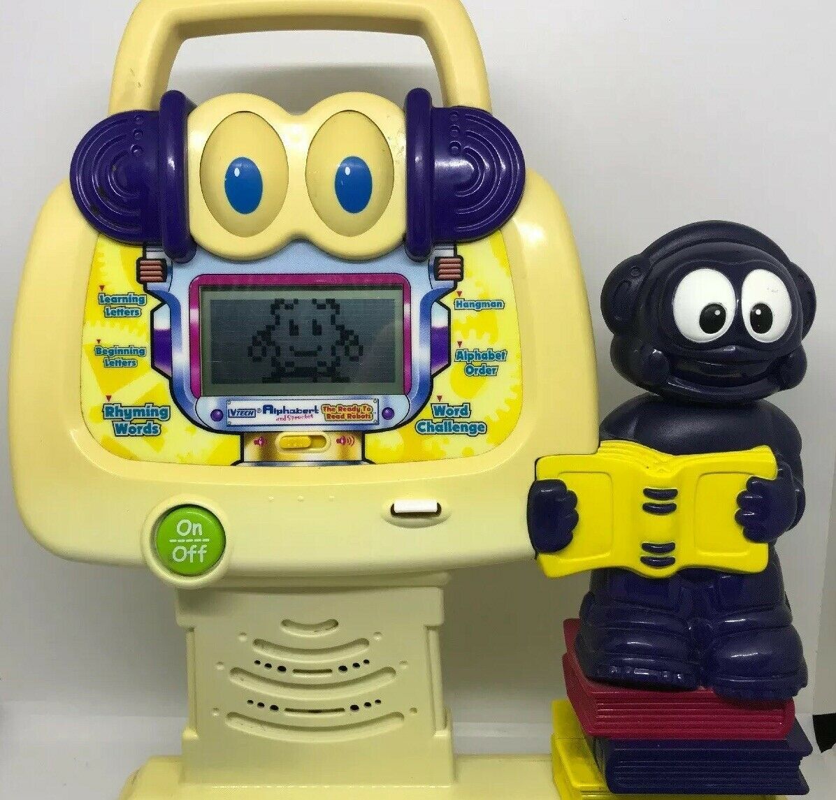 Vintage Vtech Alphabert and Sprocket The Ready to Read Robots Tested