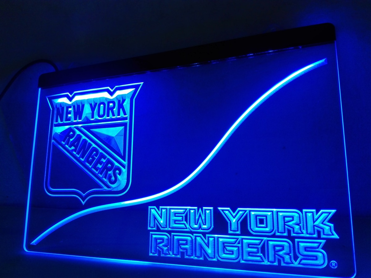 New York Rangers LED Neon Light Sign Home Decor Crafts
