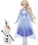 Disney Frozen Elsa and Olaf, Fashion Doll and Friend, with Long Blonde H... - $39.00
