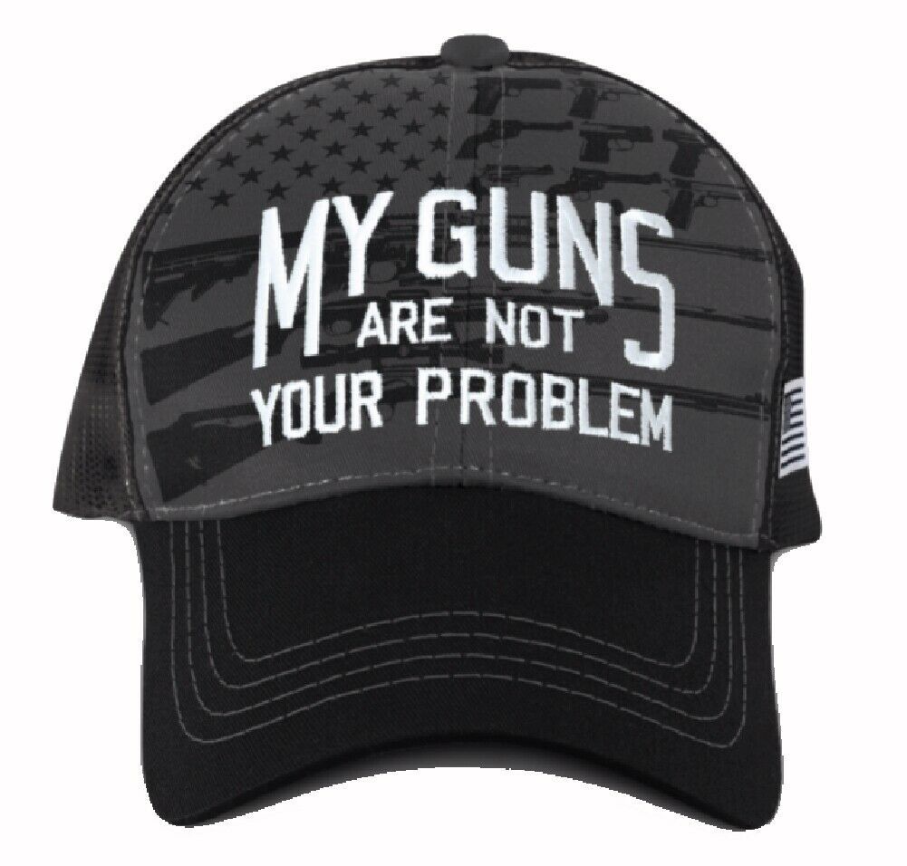 My Guns Are Not Your Problem Mesh Buck Wear Cap Hat Buck Wear - NEW FAST SHIP
