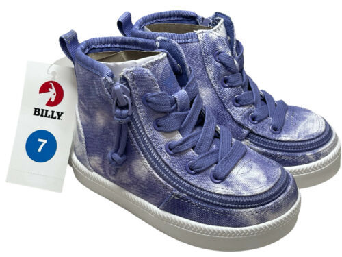 Primary image for BILLY Footwear Girls Haring Essential High Top Sneakers Lavender Size 7 NWT