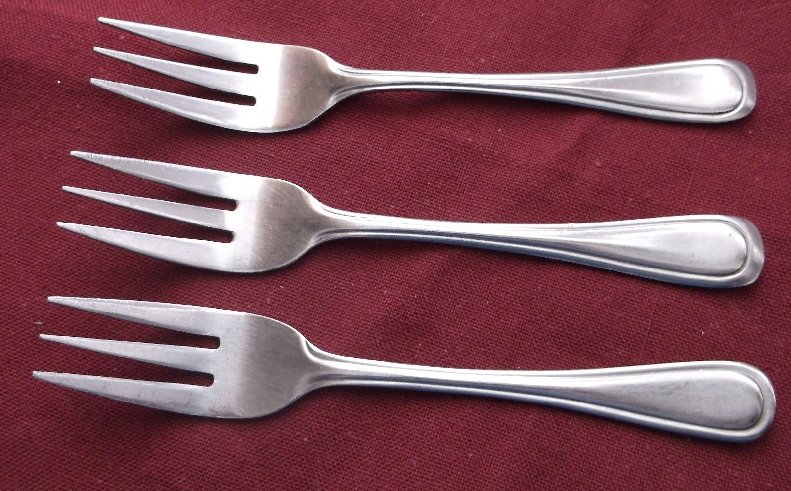 Lifetime Cutlery LCU21 Stainless Flatware 33 Tine Dessert Forks Korea