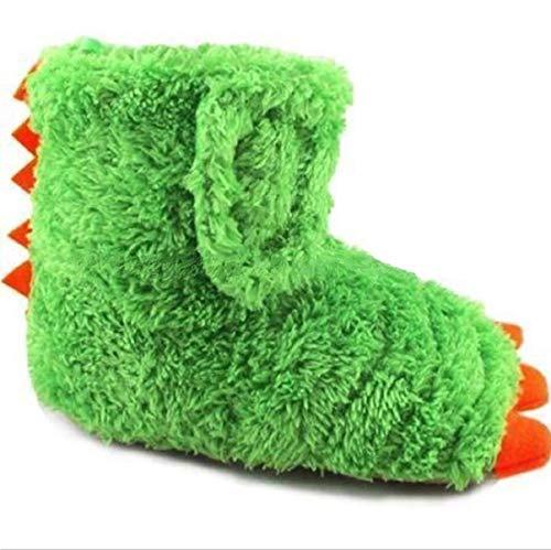 Dinosaur Foot Monster KIDS Green Slippers DRAGON CLAW Shoes Costume - Size 9-10