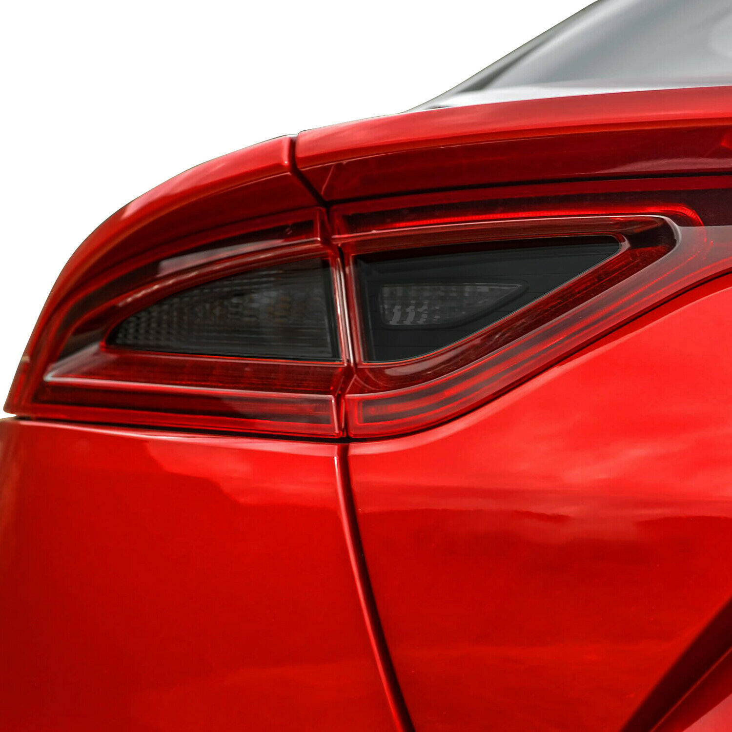 Pre-Cut Smoke Vinyl Tint Overlay Kit For Tesla Model 3 Tail Lights - Dark Smoke Finish, Easy DIY Installation 3 thumbnail image