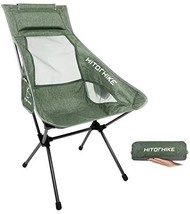Hitorhike Camping Chair with Nylon Mesh and Comfortable Headrest Ultrali... - $87.00