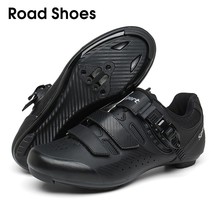  Speed Cycling Sneakers Men Road Bike Boots Self-Loc Cleats MTB Shoes SPD Women  - $84.47