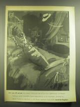 1945 Lord & Taylor Yolande Nightdress Advertisement - It's an ill wind - $14.99