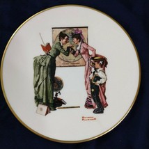 Norman Rockwell&#39;s Back to School Plate-1978-Danbury Mint - $27.72