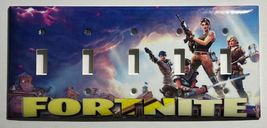 Fortnite Games Light Switch Power Outlet wall Cover Plate Home Decor image 8