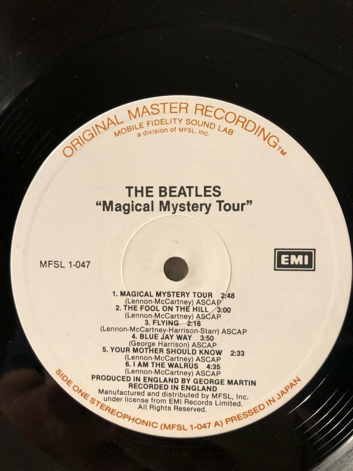magical mystery tour original lp
