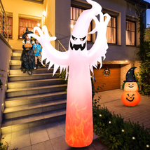 12 Feet Halloween Inflatable Decoration with Built-in LED Lights image 1