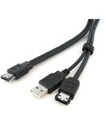 XSD-820886 StarTech 3 ft eSATA and USB A to Power eSATA Cable - M/M - $15.14