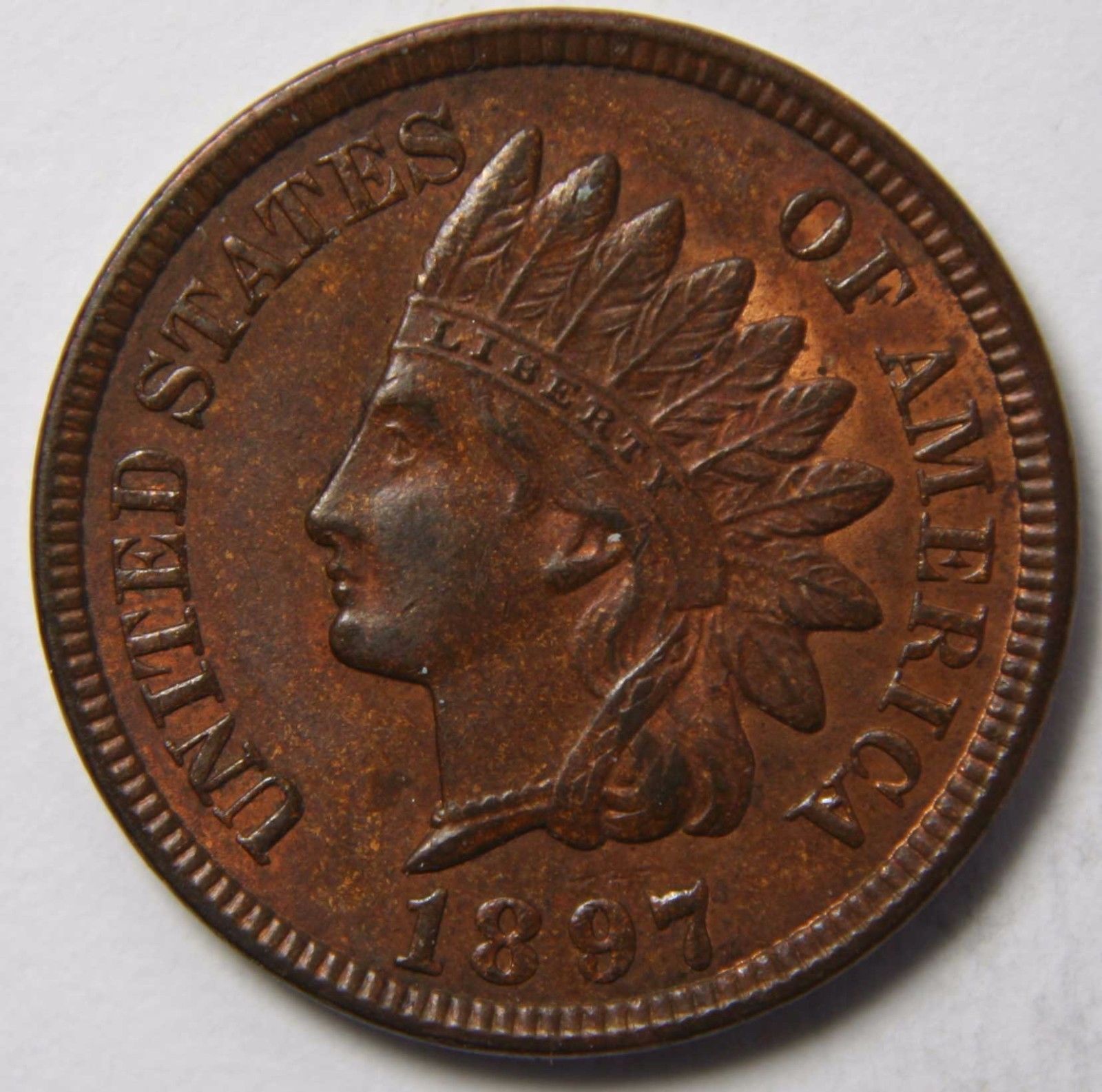 1898 indian head penny coin value
