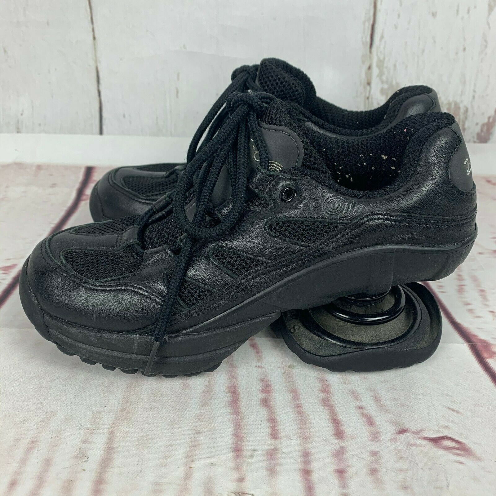 ZCoil Women's Size 5 Black Freedom Classic Athletic Shoe Springs